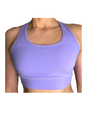 Lavender Athletic Bra